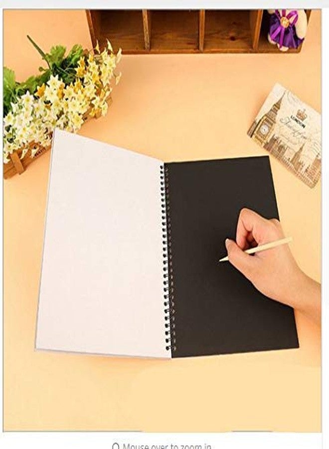 Artnery Acrylic A4 Rainbow Art Scratch Paper Book Sheets With Stylus, 10 Pages, Multicolor (Pack Of 1) - Image 3